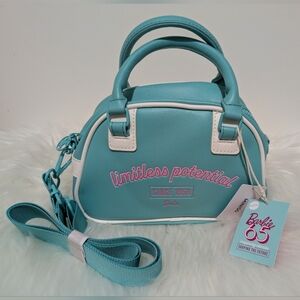Barbie x Miniso Mini blue Handbag With Detachable Crossbody Straps New!